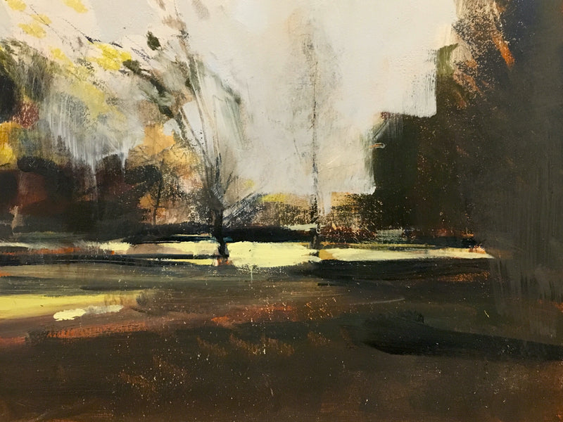 Evening light at the Grange Gardens