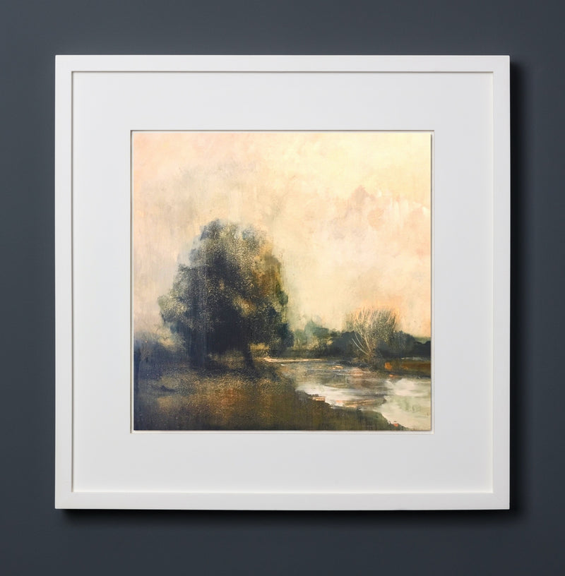 Oak tree by the lake at Glyndebourne